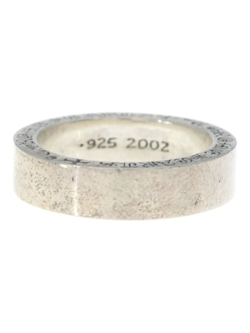 Chrome Hearts Spacer Pln Ring Plane Silver